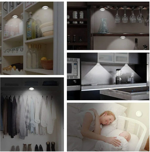 LUCES LED TÁCTILES INALÁMBRICAS CON CONTROL REMOTO