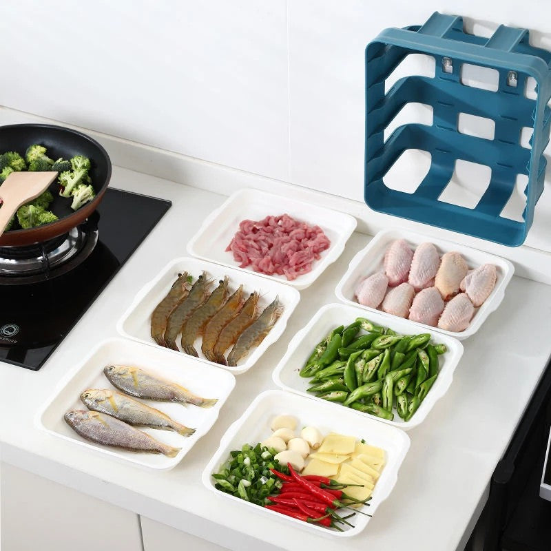 ORGANIZADOR APILABLE DE COCINA PARA INGREDIENTES Y ALIMENTOS