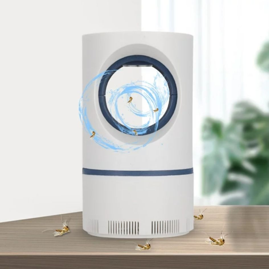 LAMPARA ATRAPA MOSQUITOS LED UV PARA EL HOGAR