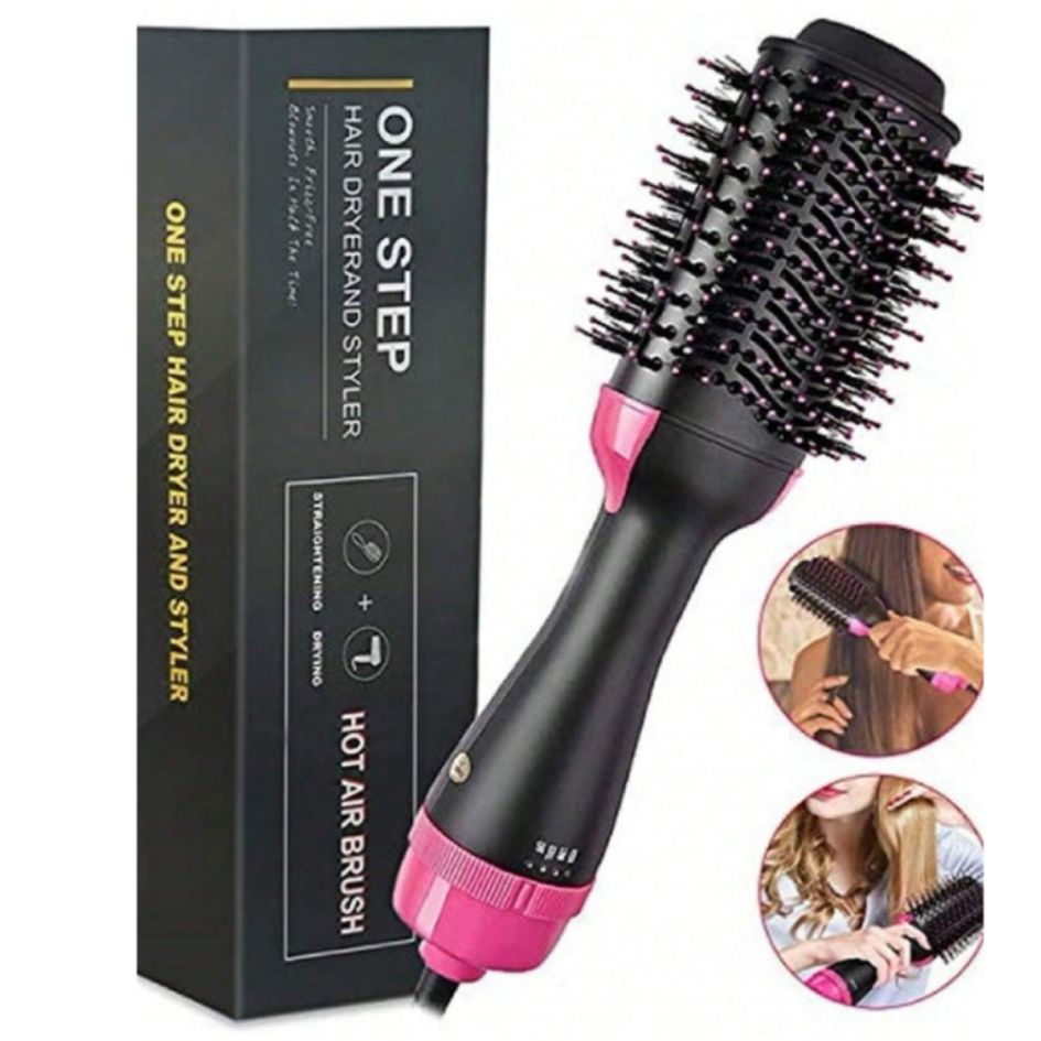 CEPILLO SECADOR VOLUMINIZADOR 3 EN 1 PARA CABELLO