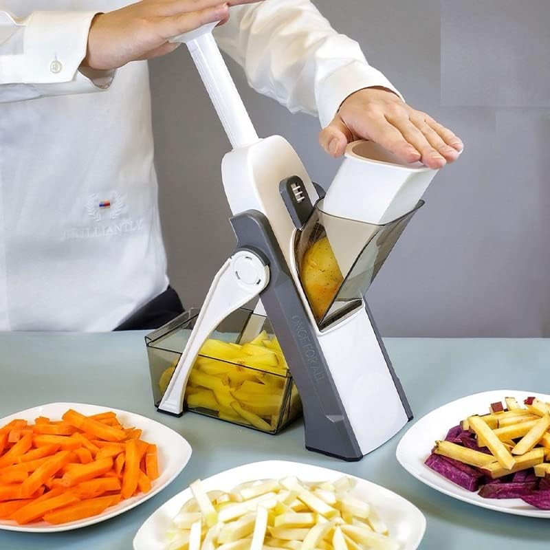 MANDOLINA CORTADORA MULTIFUNCIONAL PARA VERDURAS Y FRUTAS