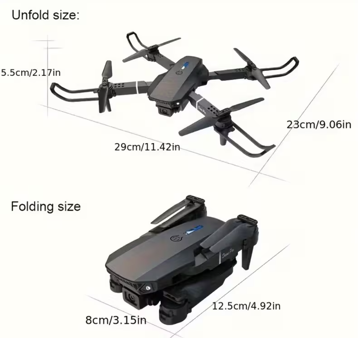 DRON CAMARA 4K ULTRA PRO MAX CON CONTROL REMOTO